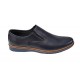 Pantofi barbati casual, din piele naturala bleumarin, CIUCALETI SHOES, 330EBLM