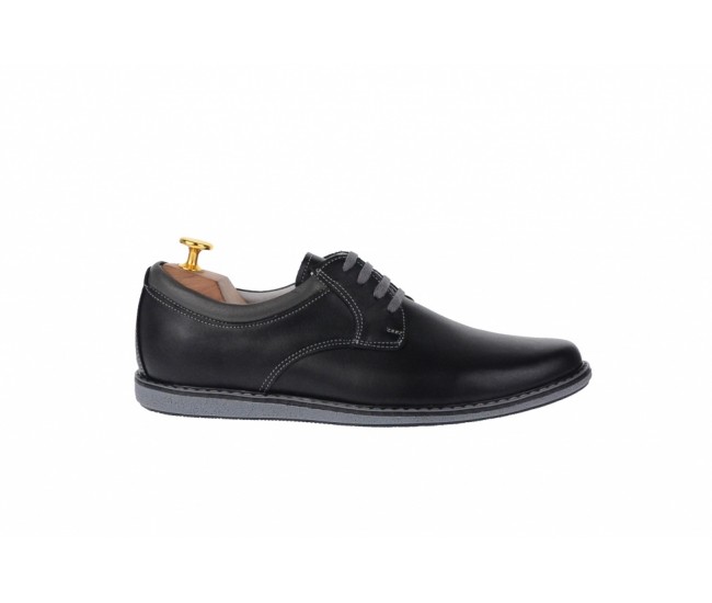 Oferta marimea 39, 40, 41 - Pantofi sport barbati din piele naturala box 339NBOX
