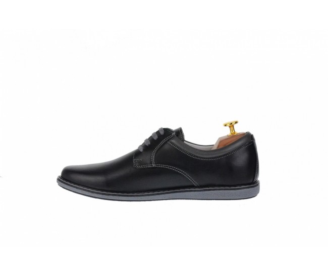 Oferta marimea 39, 40, 41 - Pantofi sport barbati din piele naturala box 339NBOX