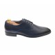 Pantofi derby barbati perforati, cu siret, din piele naturala bluemarin - 346ABLM