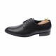 Pantofi derby barbati eleganti, cu siret, din piele naturala neagra - 346TNEGRU