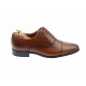 Pantofi barbati eleganti, cu siret, din piele naturala maro coniac - 347CONIAC Pantofi barbati eleganti, cu siret, din piele naturala maro coniac - 347CONIAC