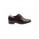 Pantofi barbati eleganti, cu siret, din piele naturala visinie - 347VIS
