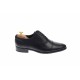 Pantofi barbati eleganti, cu siret, din piele naturala neagra - 356NEGRU