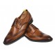 Pantofi barbati casual din piele naturala maro coniac - 500CON