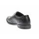 Pantofi barbati casual din piele naturala box, negru - 500N