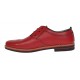Pantofi barbati casual din piele naturala - Rosu 501RN Marimea 39
