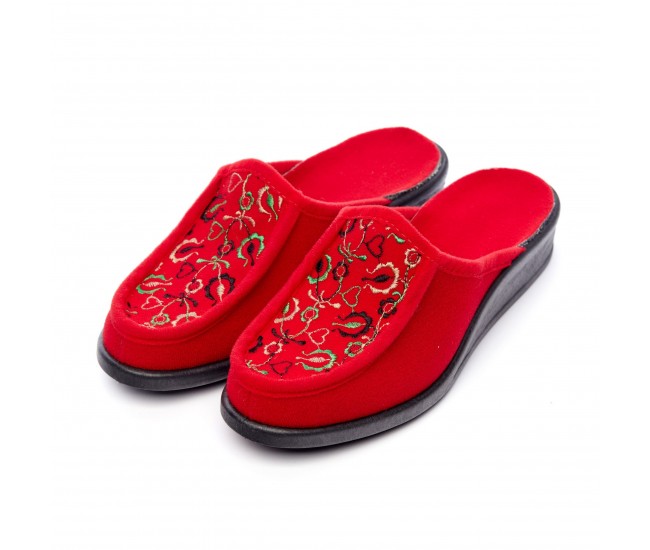 Papuci cu flori TELLUS 55-22