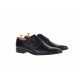 Marimea 44, Pantofi barbati eleganti din piele naturala maro cu siret - 585N