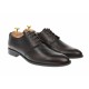 Pantofi barbati eleganti din piele naturala maro cu siret - 588ML