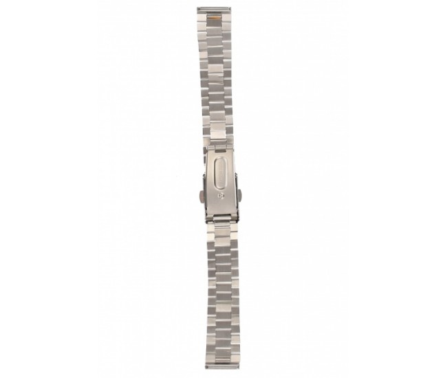 Curea de ceas din metal, 10 mm x 16 cm, argintiu/auriu