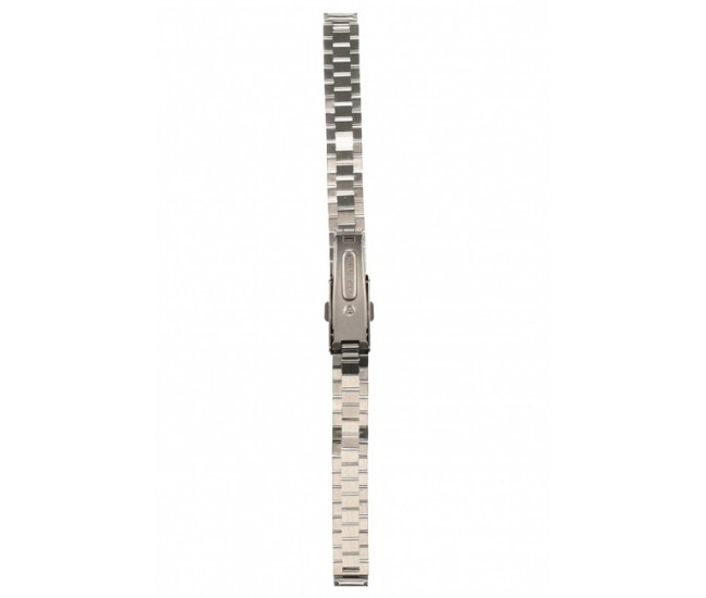 Curea de ceas din metal, 12 mm x 16 cm, argintiu