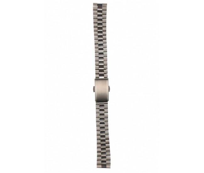 Curea de ceas din metal, 14 mm x 16 cm, argintiu