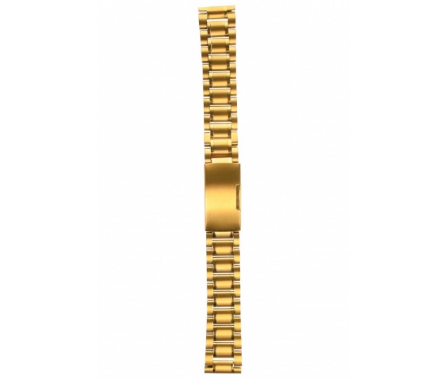 Curea de ceas din metal, 14 mm x 17 cm, auriu