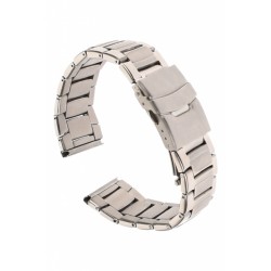 Curea de ceas din metal, 20 mm x 19 cm, argintiu Curea de ceas din metal, 20 mm x 19 cm, argintiu