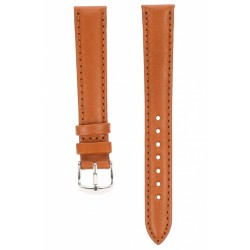 Curea de ceas din piele, 16 mm x 14 cm, maro