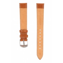 Curea de ceas din piele, 16 mm x 14 cm, maro