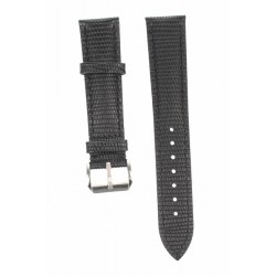 Curea de ceas din piele, 20 mm x 20 cm, negru