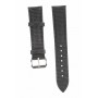 Curea de ceas din piele, 20 mm x 20 cm, negru