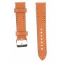 Curea de ceas din piele, 22 mm x 20 cm, maro