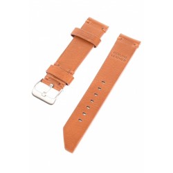 Curea de ceas din piele, 22 mm x 20 cm, maro