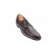 Pantofi barbati eleganti, cu siret, din piele naturala visinie - 700VISINIU