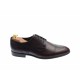 OFERTA  MARIMEA 41 - Pantofi barbati eleganti, cu siret, din piele naturala visinie - L702VISINIU