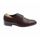 Pantofi barbati bordeaux, office, eleganti, cu siret, din piele naturala 709VIS