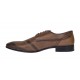 Pantofi barbati eleganti din piele naturala cu perforatii - Marimea 44 - 730NIS