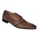 Pantofi barbati eleganti din piele naturala cu perforatii - Marimea 44 - 730NIS