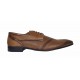Pantofi barbati eleganti din piele naturala cu perforatii - Marimea 44 - 730NIS