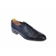 Pantofi barbati eleganti din piele naturala bleumarin, Zamora Dyany Shoes - 745BLM