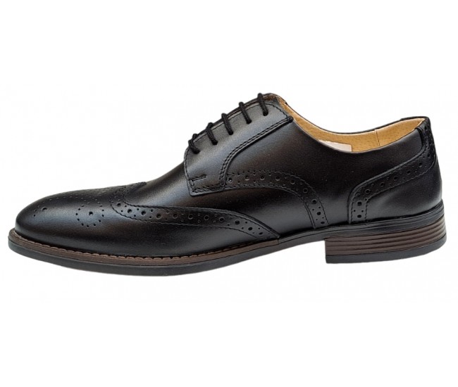 Pantofi barbati office eleganti din piele naturala Donatto 826SN