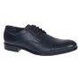 Pantofi barbati office eleganti din piele naturala bleumarin  8305BLUE