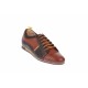Pantofi barbati casual din piele naturala, maro, 854M Fabricat in ROMANIA