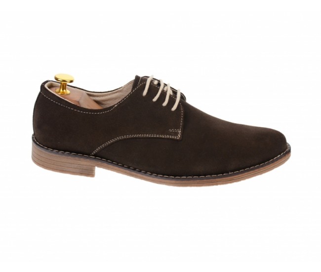 Pantofi barbati casual din piele naturala intoarsa - 855MVEL