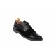 Pantofi barbati casual din piele naturala, culoare neagra 858NN