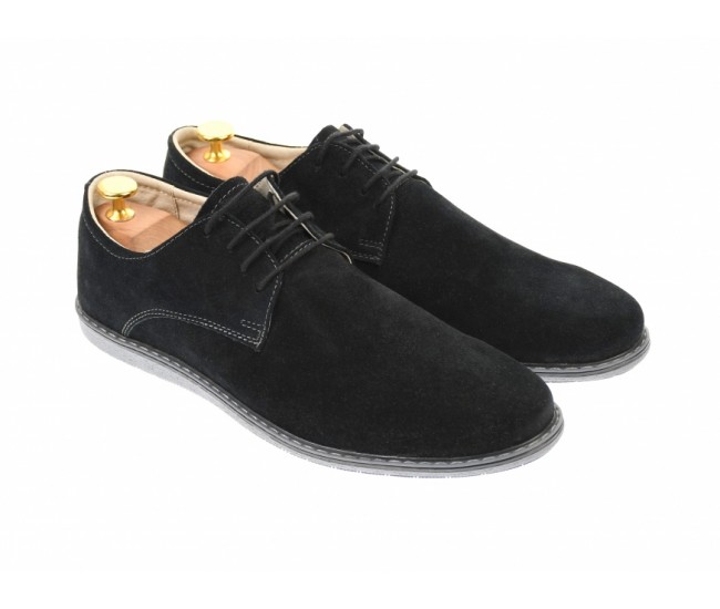 Pantofi casual - sport barbati din piele naturala intoarsa 881TENVELN Pantofi casual - sport barbati din piele naturala intoarsa 881TENVELN