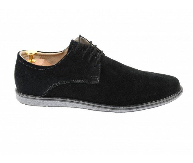 Pantofi casual - sport barbati din piele naturala intoarsa 881TENVELN Pantofi casual - sport barbati din piele naturala intoarsa 881TENVELN