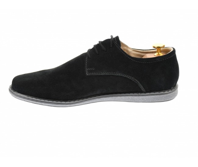 Pantofi casual - sport barbati din piele naturala intoarsa 881TENVELN Pantofi casual - sport barbati din piele naturala intoarsa 881TENVELN