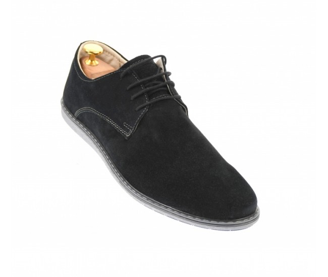 Pantofi casual - sport barbati din piele naturala intoarsa 881TENVELN Pantofi casual - sport barbati din piele naturala intoarsa 881TENVELN