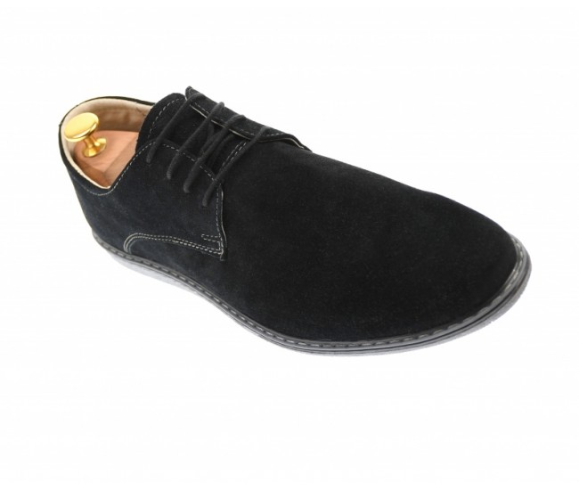 Pantofi casual - sport barbati din piele naturala intoarsa 881TENVELN Pantofi casual - sport barbati din piele naturala intoarsa 881TENVELN
