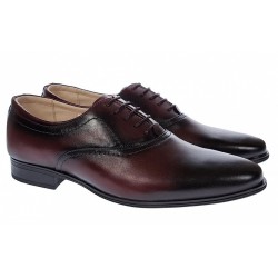 Pantofi barbati eleganti din piele naturala Bordeaux 888VIS