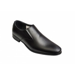 Pantofi barbati eleganti din piele naturala - Model Negru 890NBOX