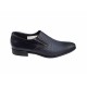 Pantofi barbati eleganti, din piele naturala, Bleumarin, cu elastic - CIUCALETI SHOES - 891BLM