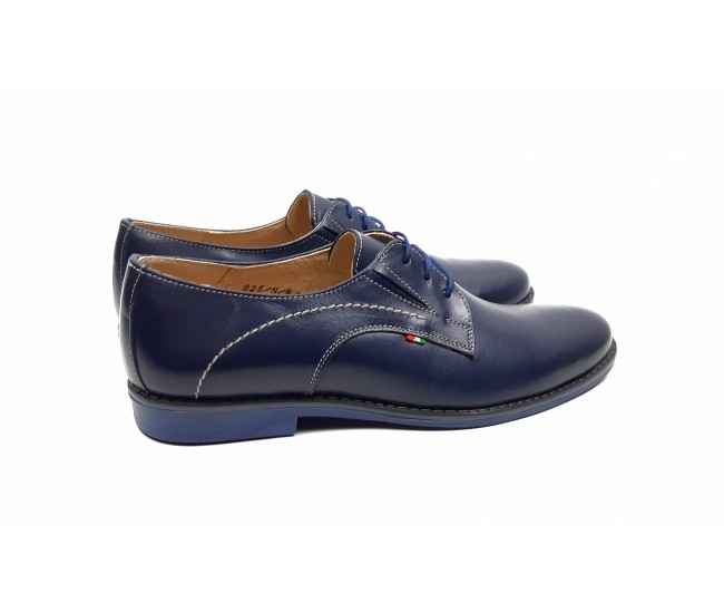 Marimea 42, 44 Pantofi barbati eleganti din piele naturala, Massimo bleumarin, Dyany Shoes - 925BL Marimea 42, 44 Pantofi barbati eleganti din piele naturala, Massimo bleumarin, Dyany Shoes - 925BL