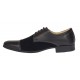 Pantofi barbati eleganti din piele naturala box cu piele intoarsa - 959NBV Marimea 40