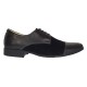 Pantofi barbati eleganti din piele naturala box cu piele intoarsa - 959NBV Marimea 40