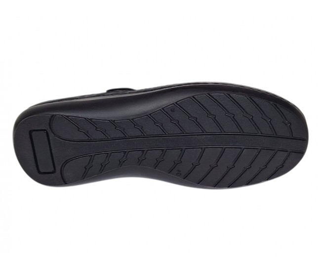 Sandale barbati casual din piele naturala Negru Box A280N