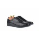 Pantofi barbati sport, casual, din piele naturala, negri, ADTIMN